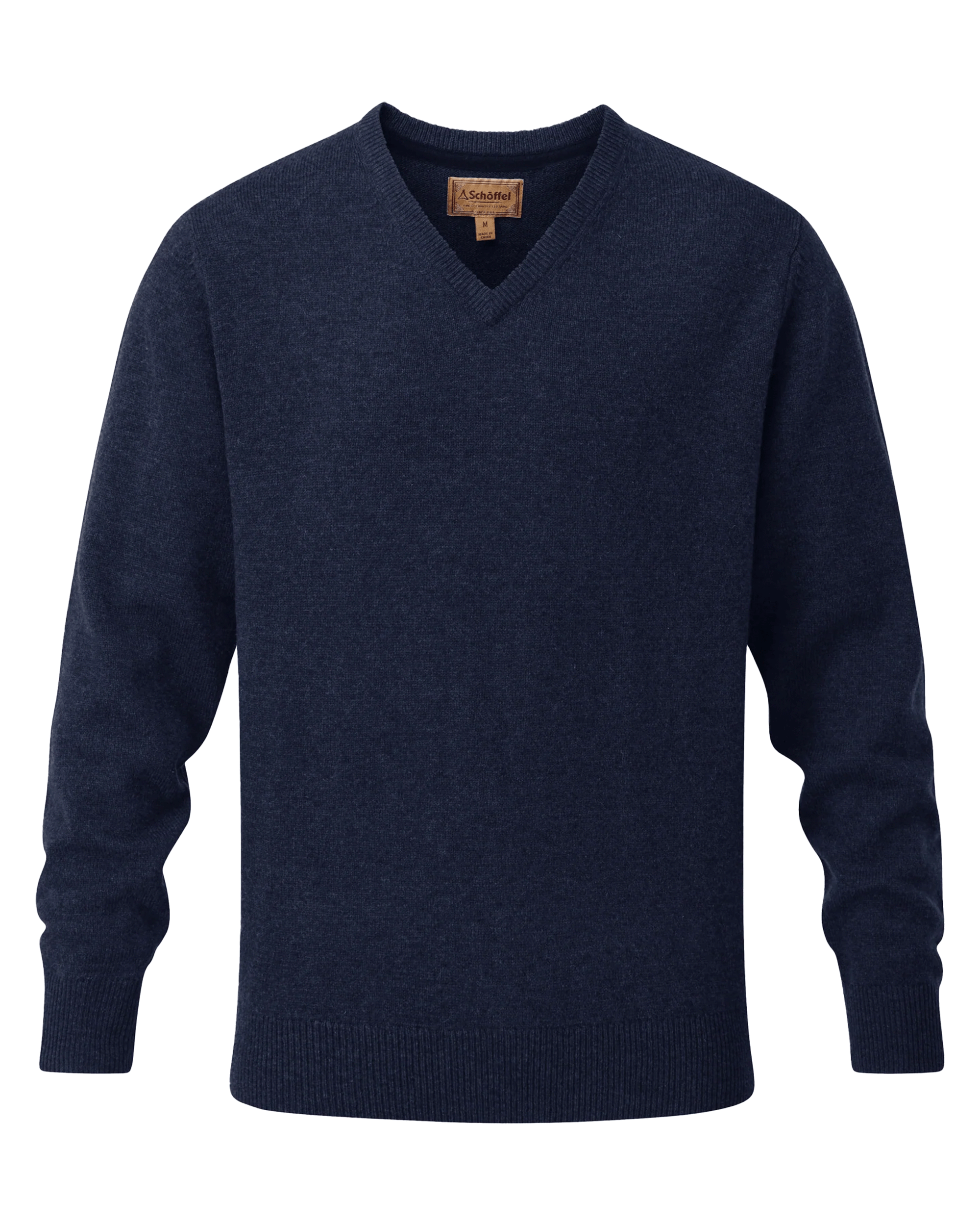 Schoffel Men's Lewis Lambswool V Neck Jumper