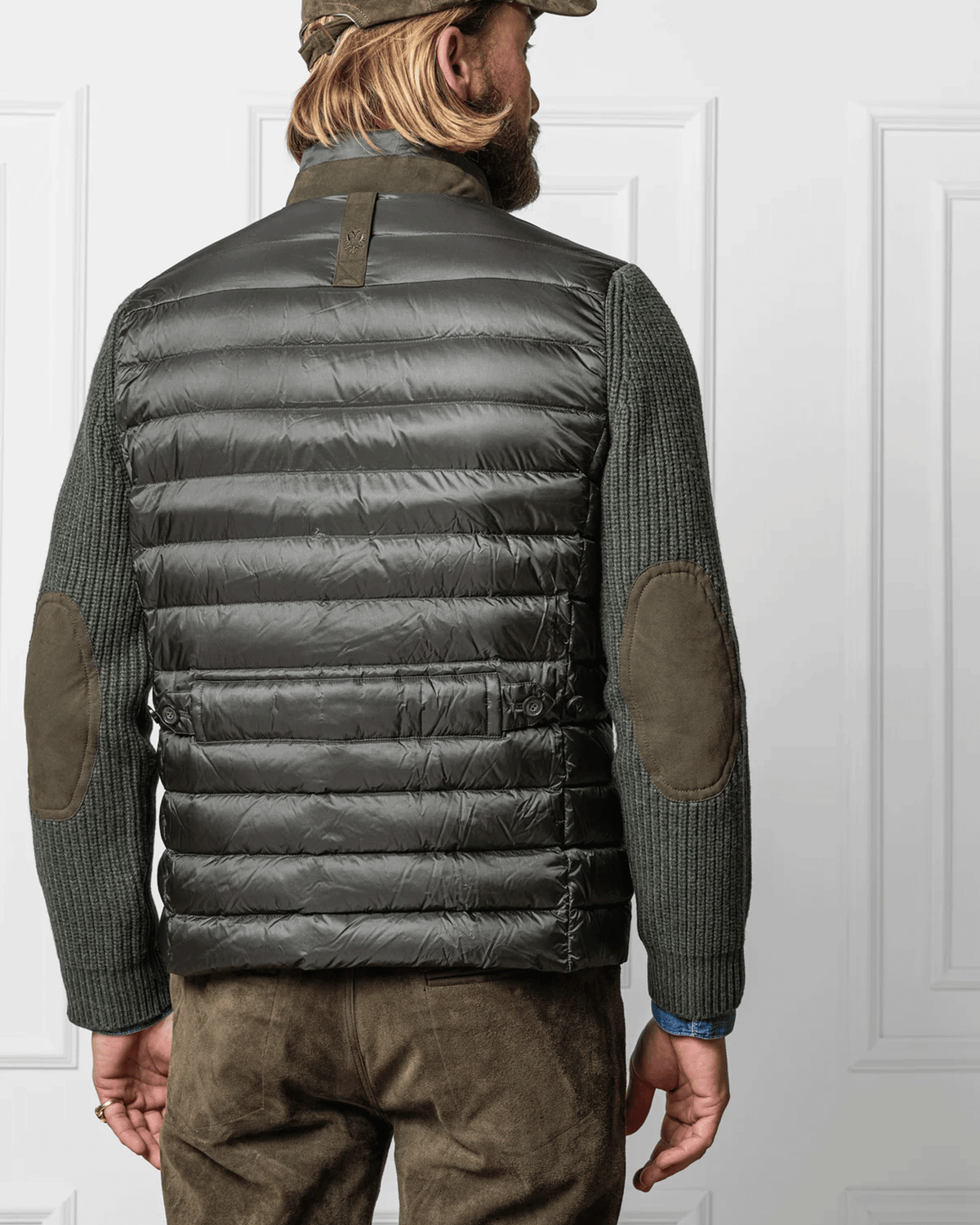 Habsburg Down Jacket Saxenegg with Knit Sleeves