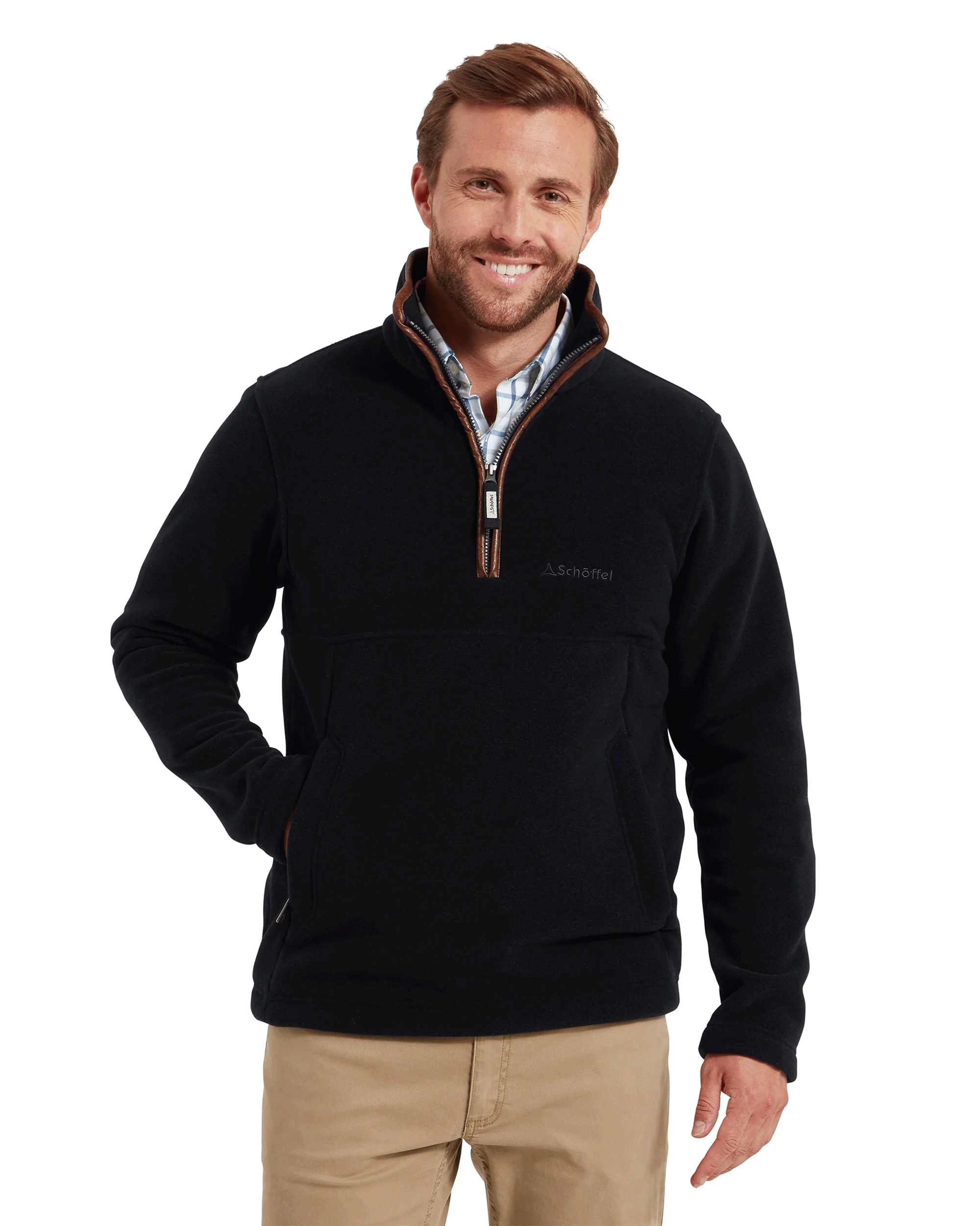 Schoffel Men's Berkeley 1/4 Zip Fleece