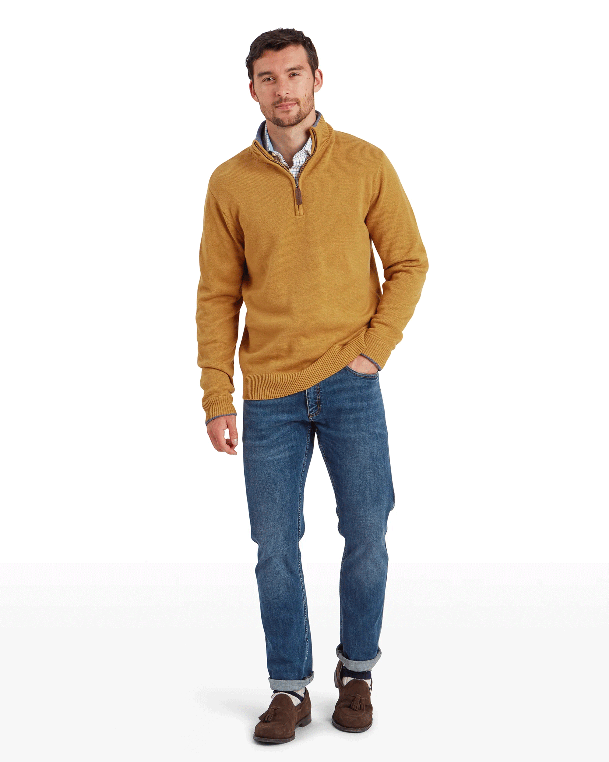 Schoffel Men's Blair 1/4 Zip Jumper
