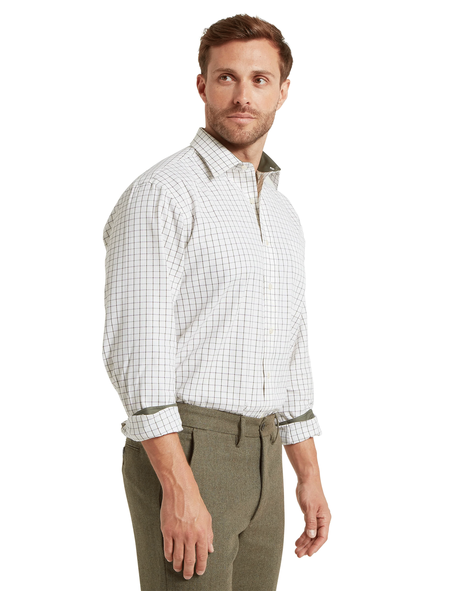 Schoffel Men's Burnham Tattersall Classic Shirt
