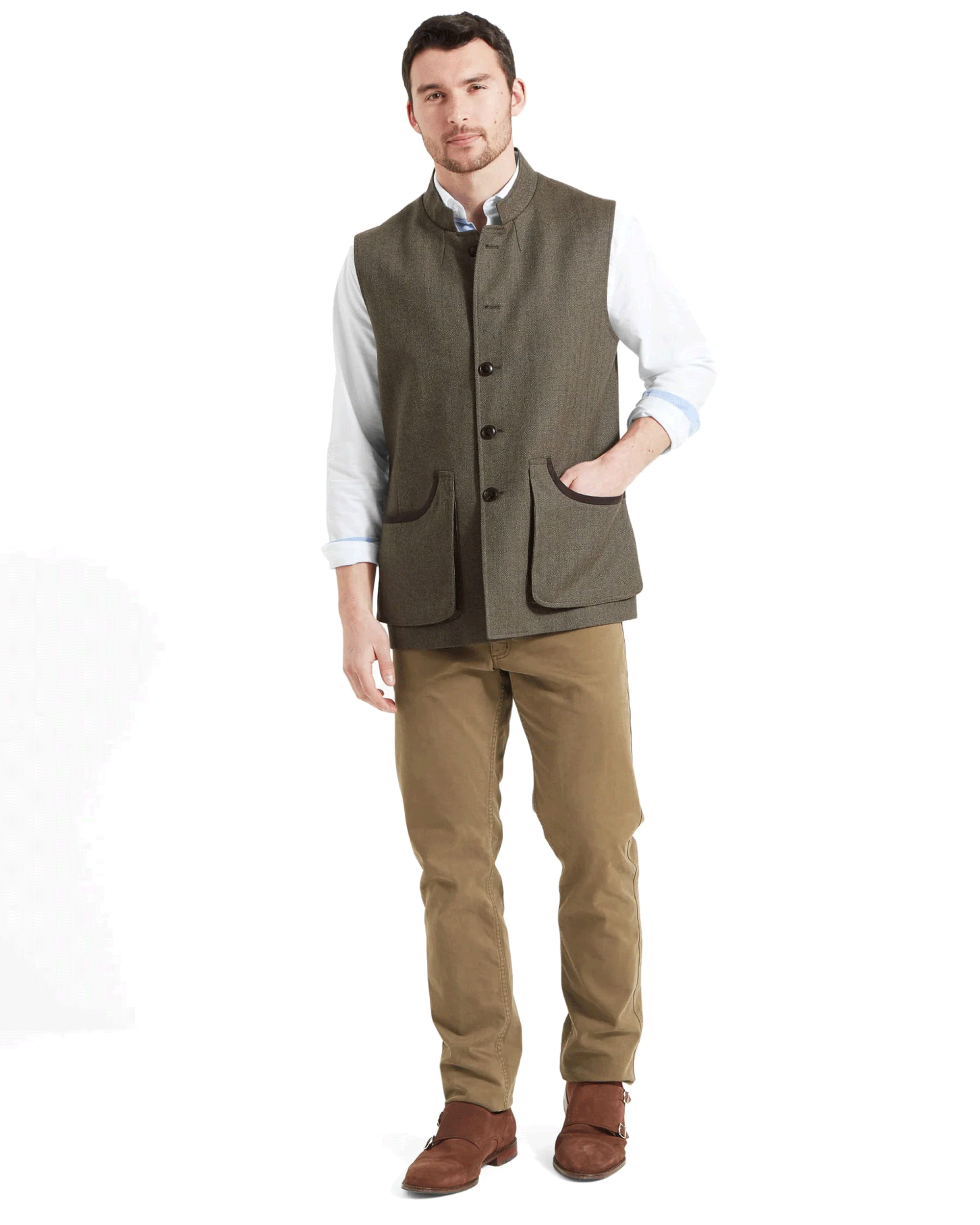 Schoffel Men's Holcot Tweed Waistcoat