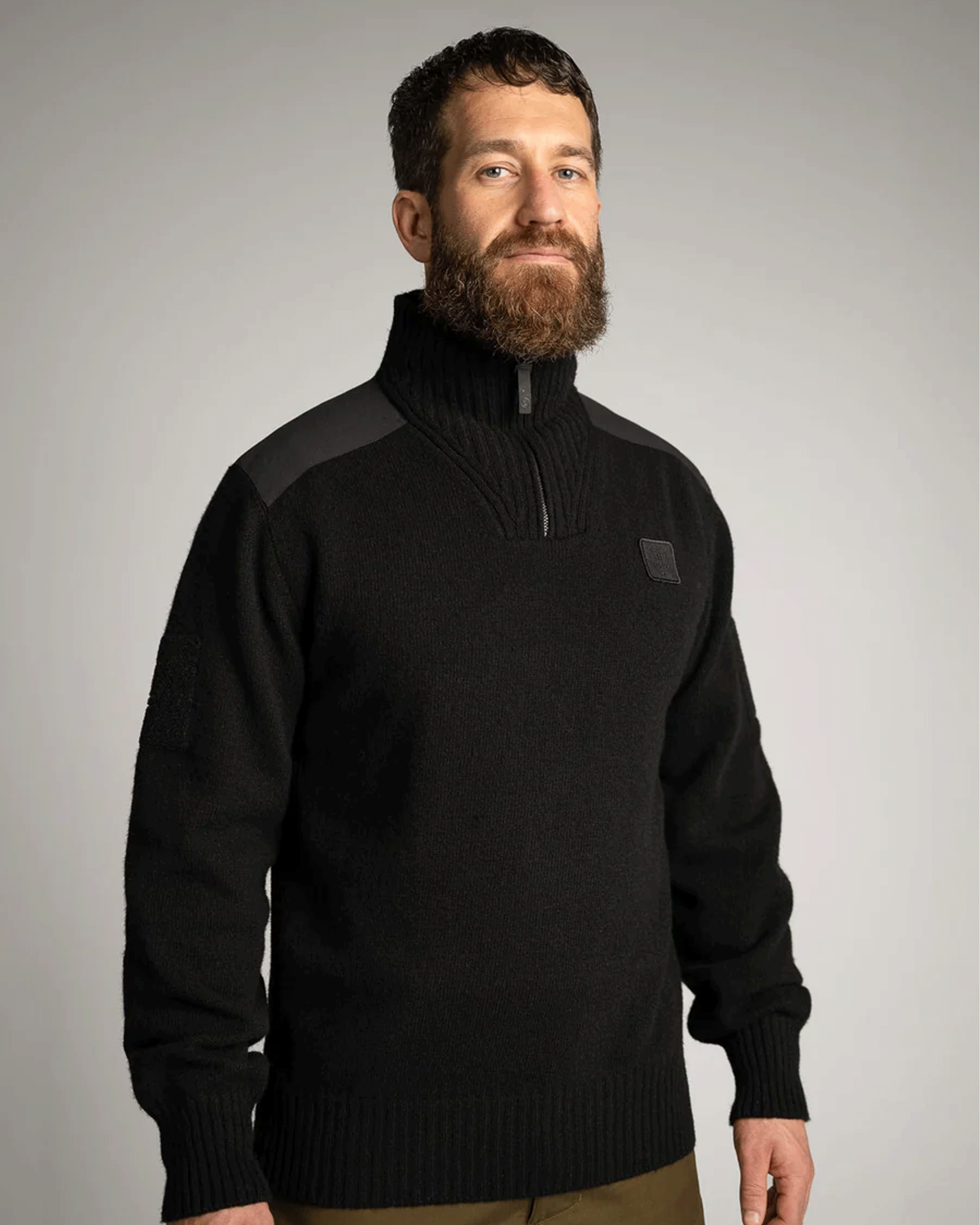 ThruDark HeriTech Funnel Neck Jumper