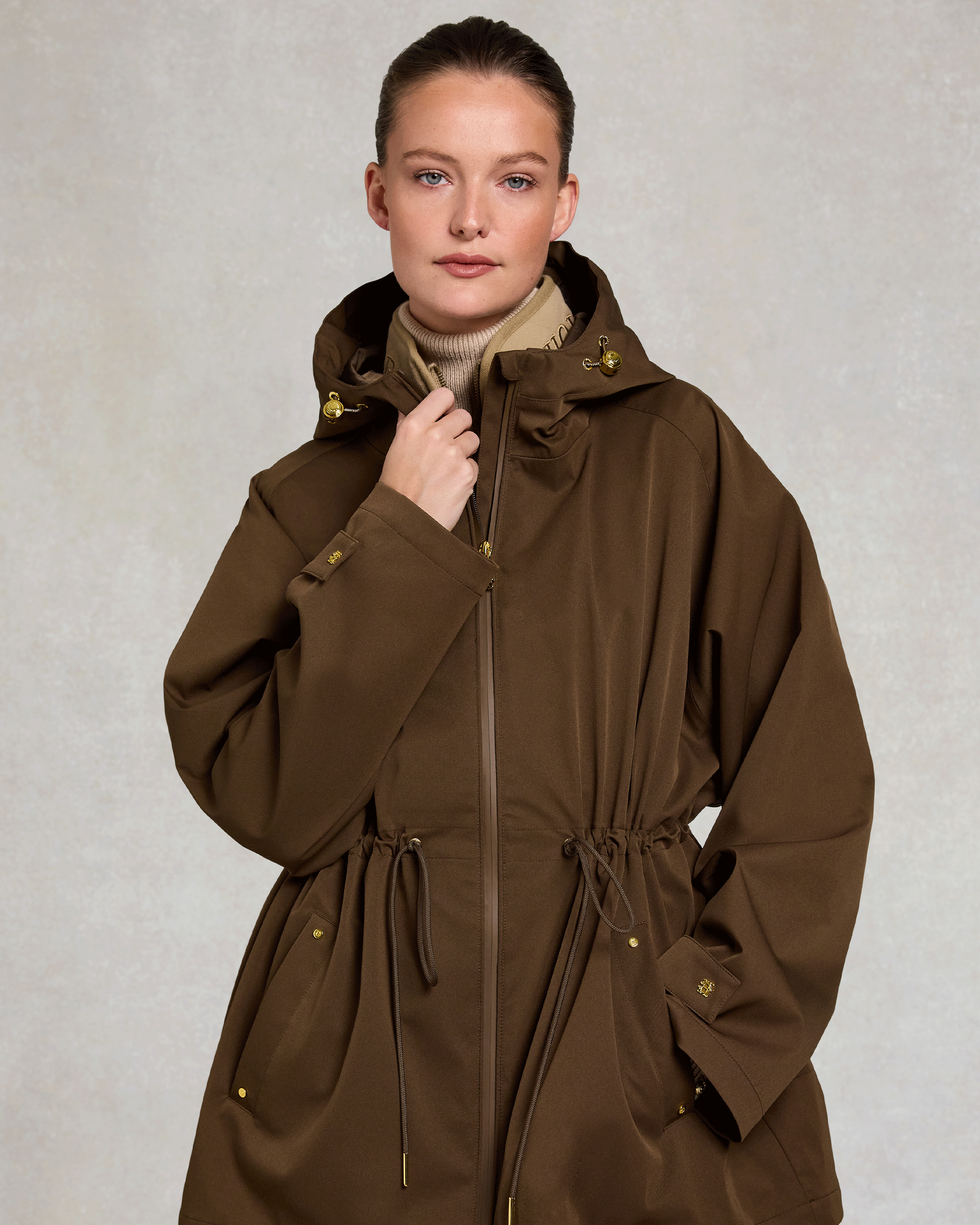 Holland Cooper One-Size Waterproof Parka