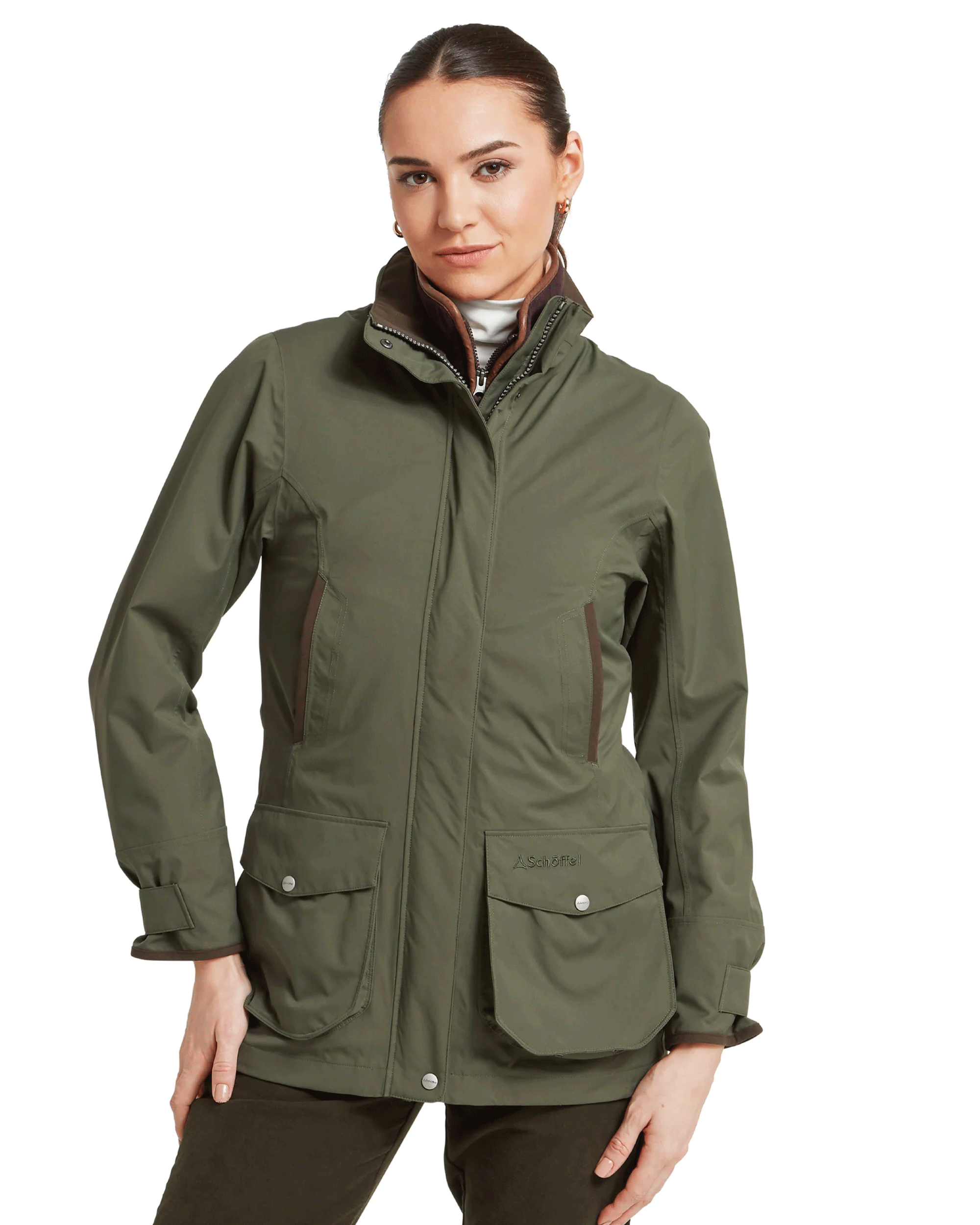 Schoffel Ladies Teal Ultralight Coat