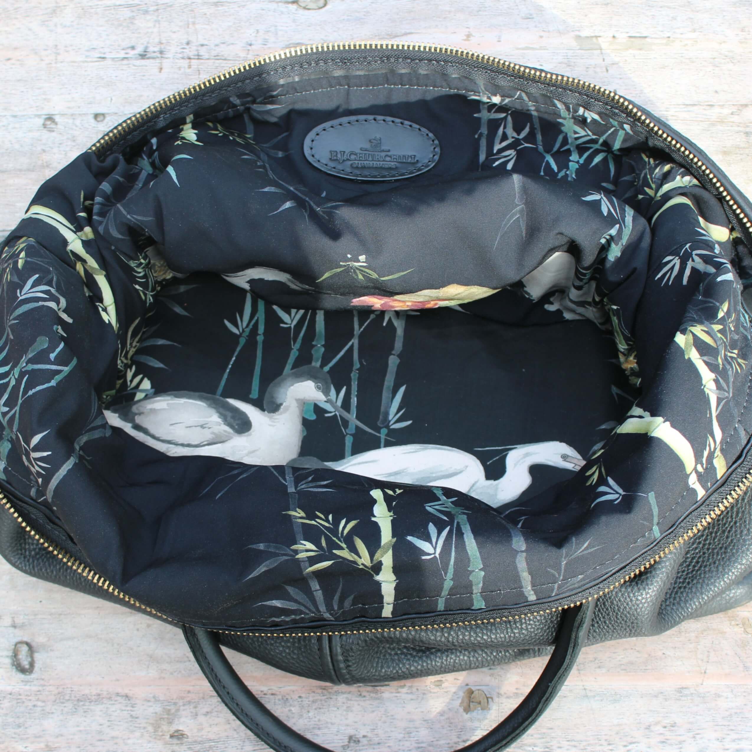 EJC Leather Holdall Bag