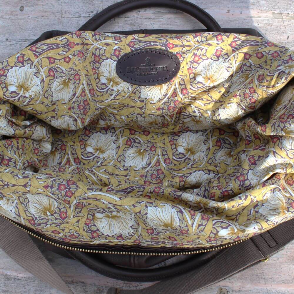 EJC Leather Holdall Bag