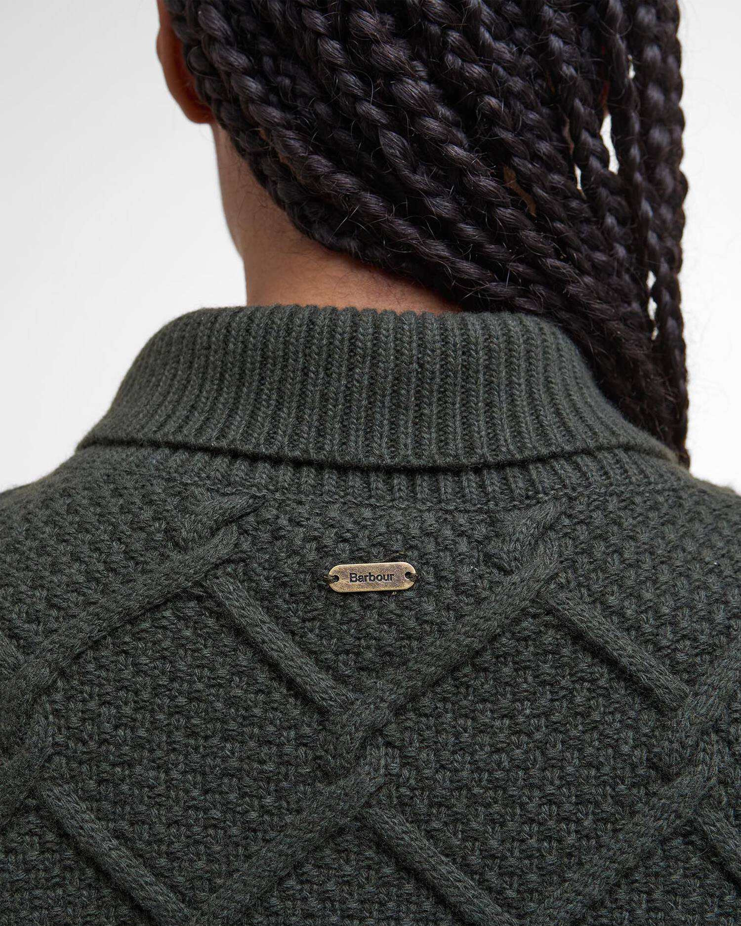 Barbour Burne Roll Neck Knitted Jumper