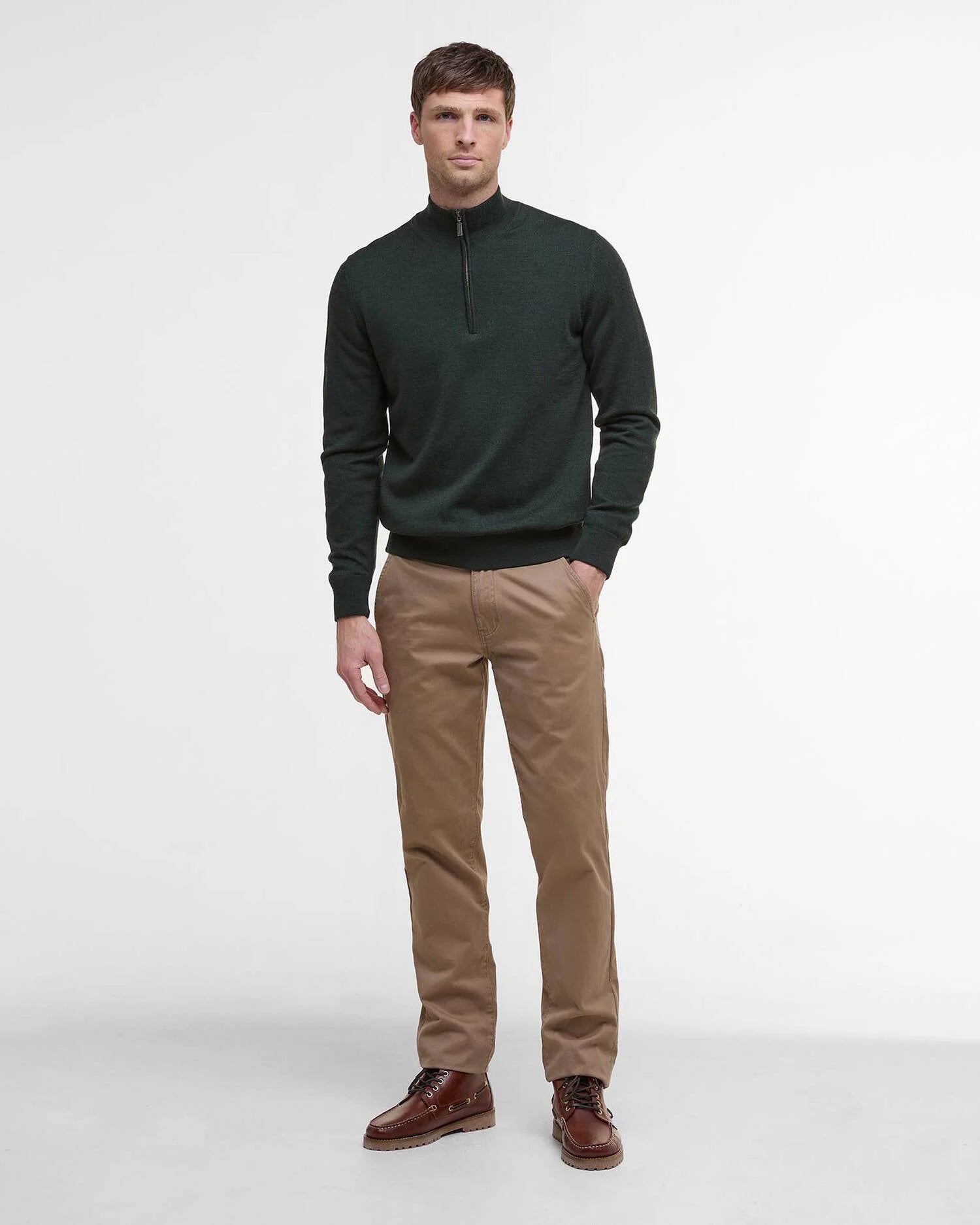 Barbour Gamlin Half Zip Jumper
