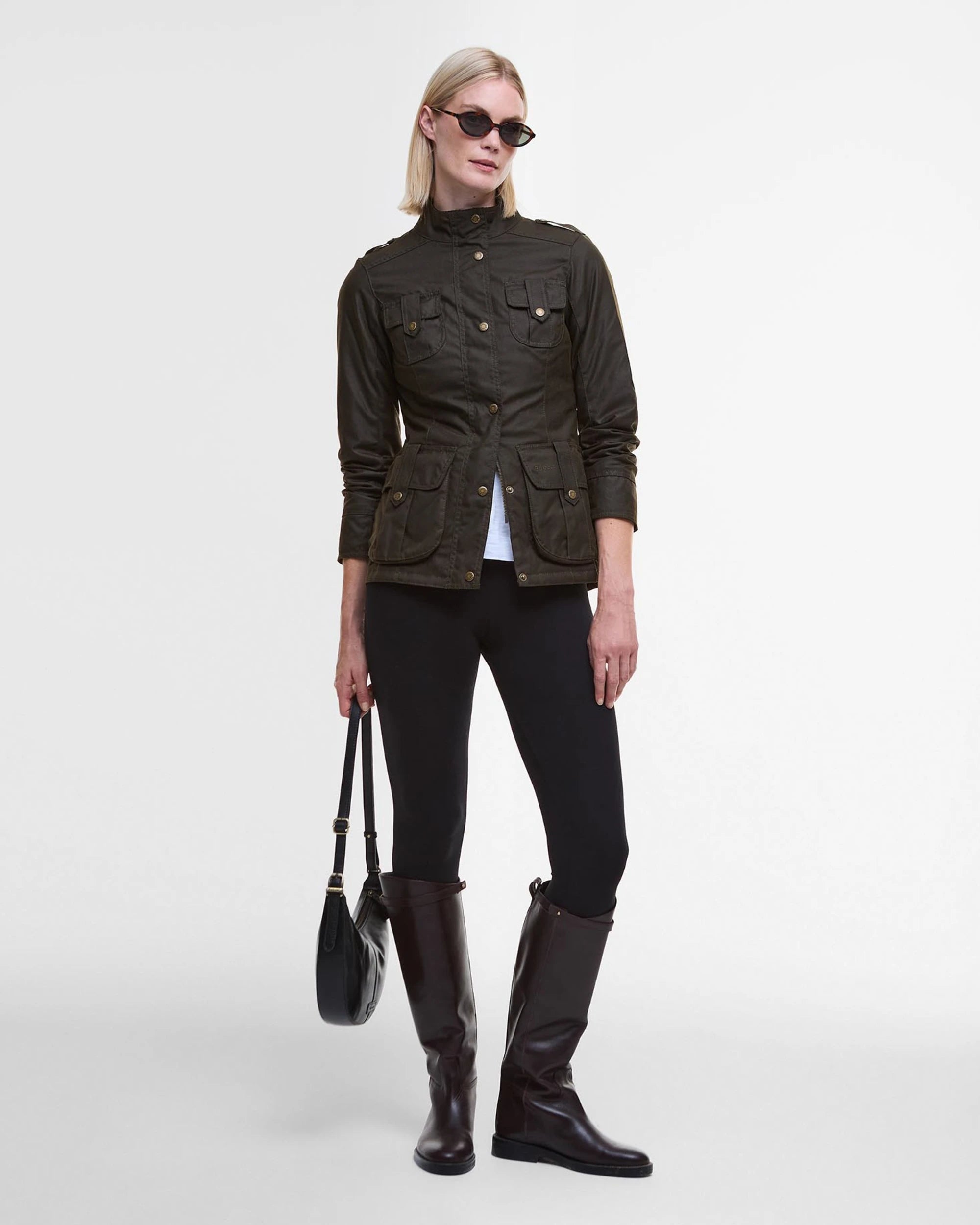 Barbour Ladies Winter Defence Wax Jacket