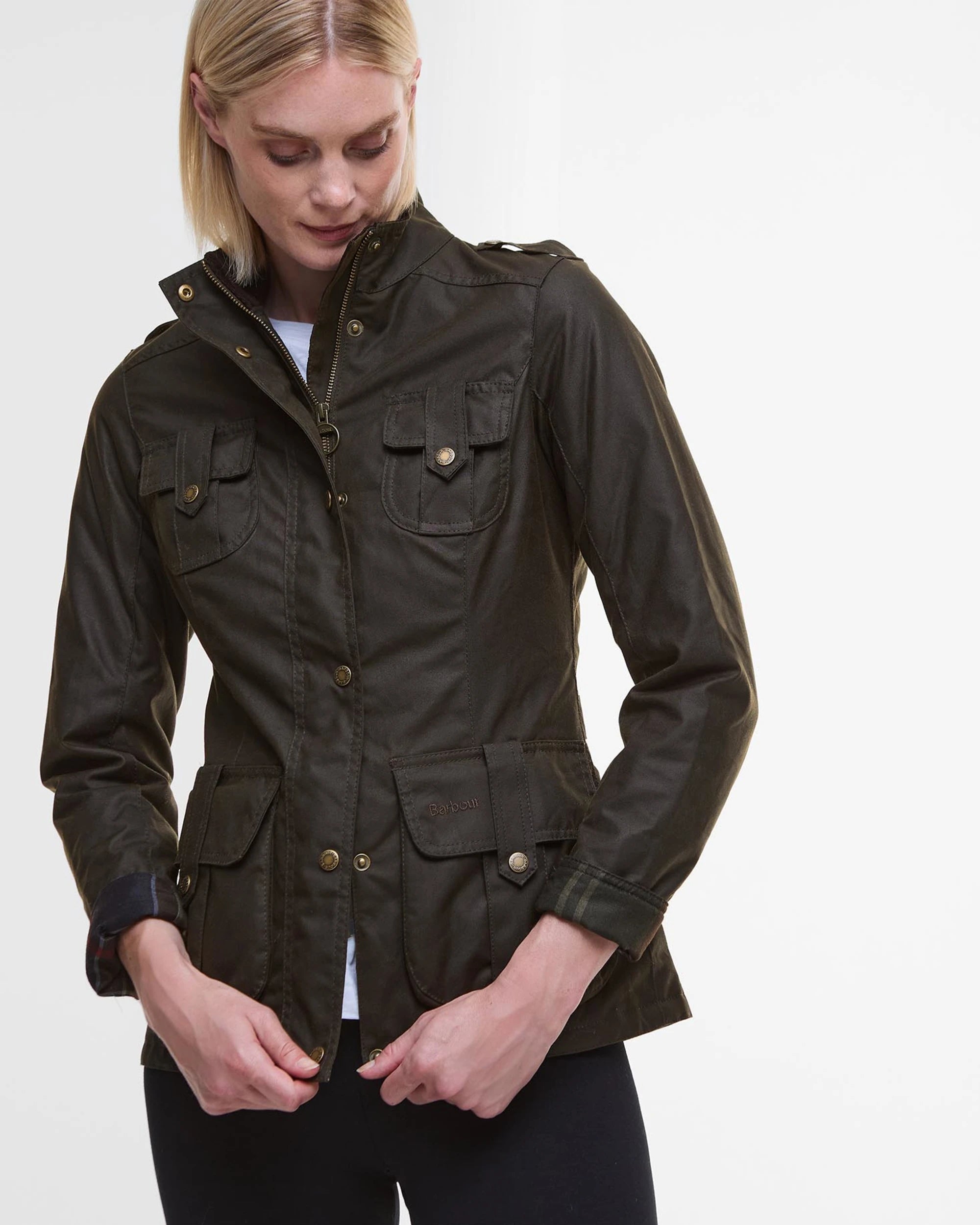 Barbour Ladies Winter Defence Wax Jacket