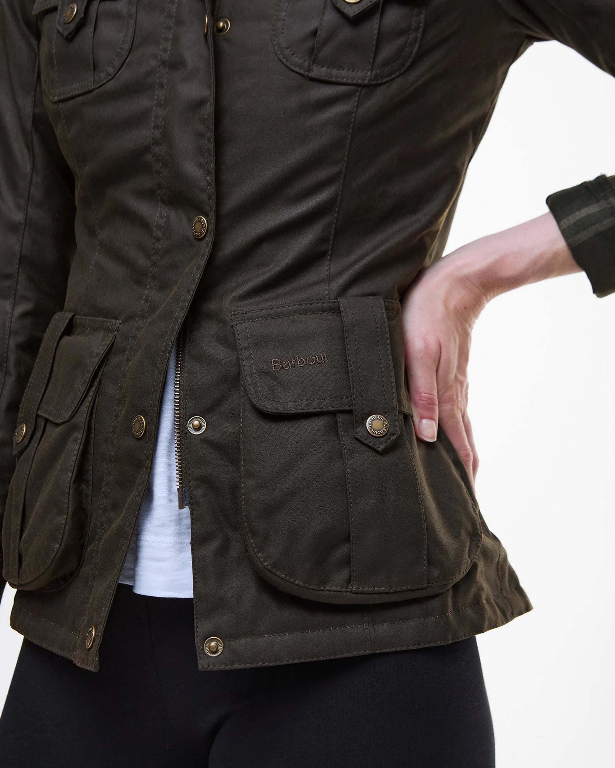 Barbour Ladies Winter Defence Wax Jacket