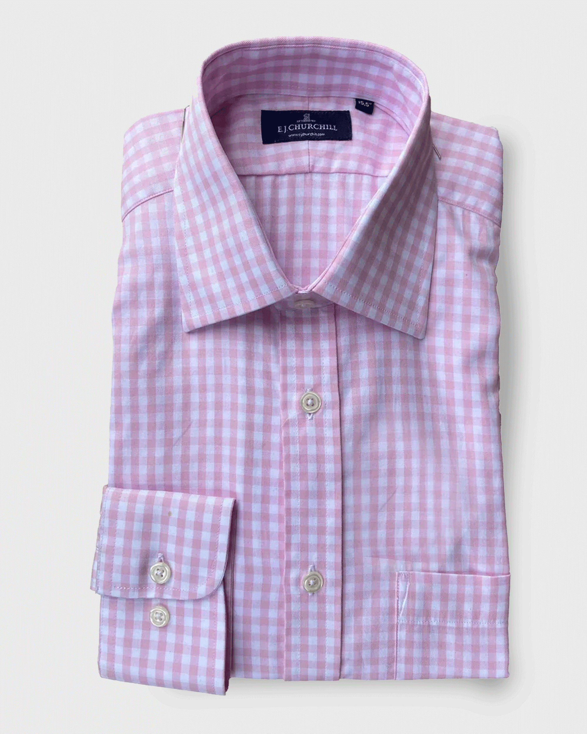 E.J. Churchill Delfur Checked Shirt