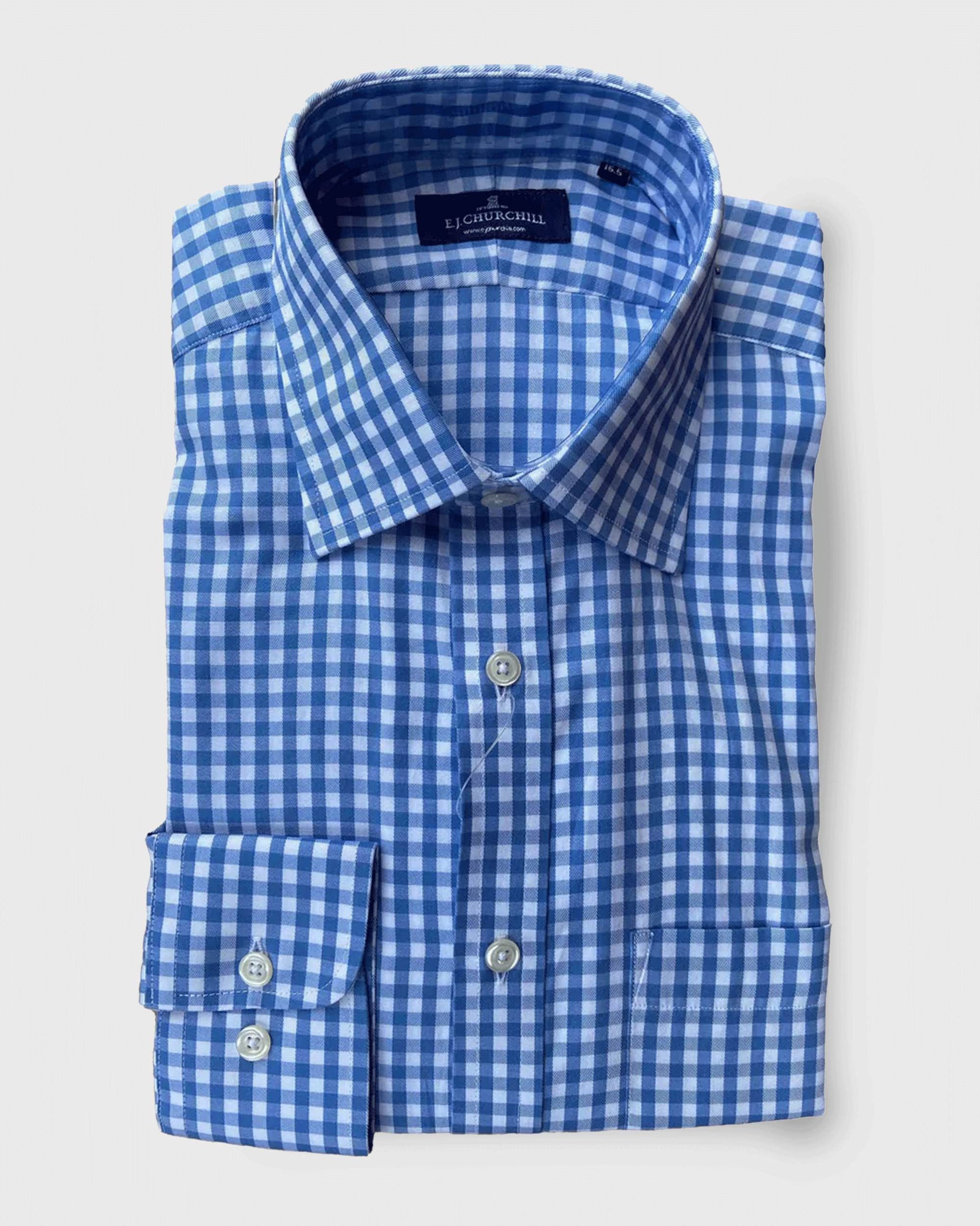 E.J. Churchill Delfur Checked Shirt