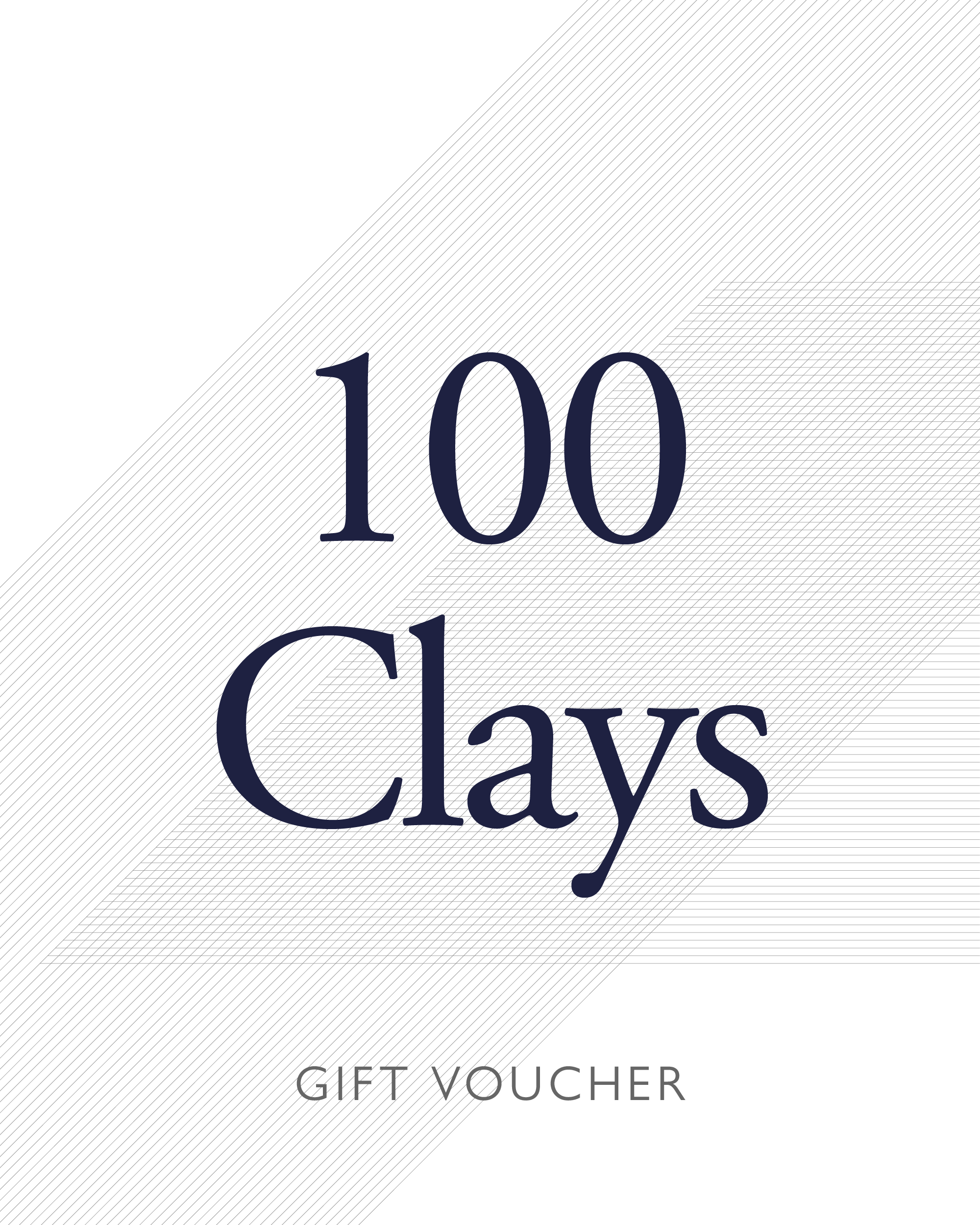 Swinton – 100 Clay Gift Voucher