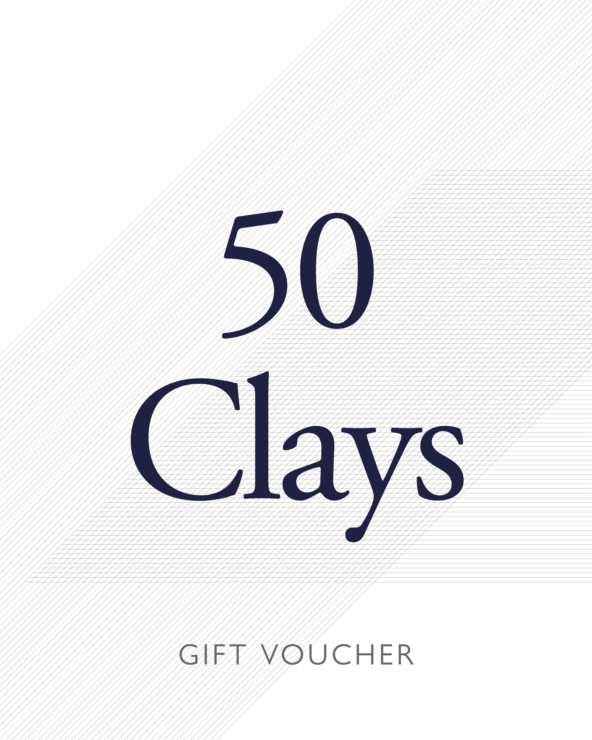 Swinton – 50 Clay Gift Voucher