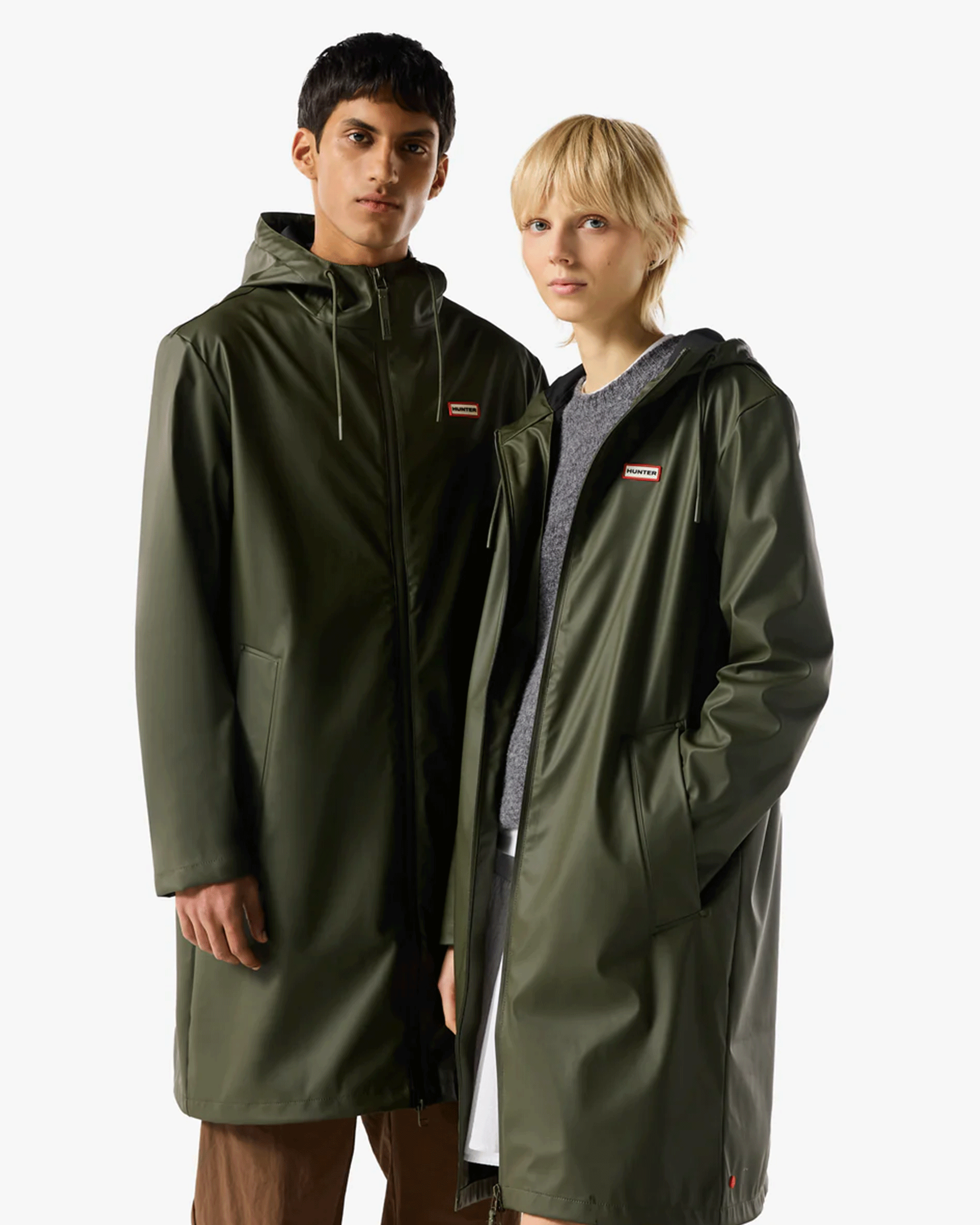 Hunter Andrea PU Raincoat