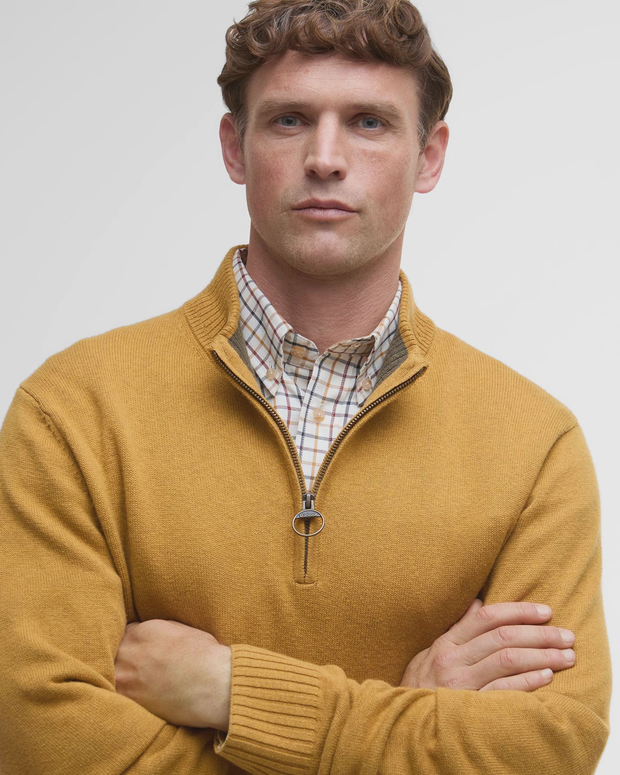 Barbour Kelson Half Zip Knitted Jumper