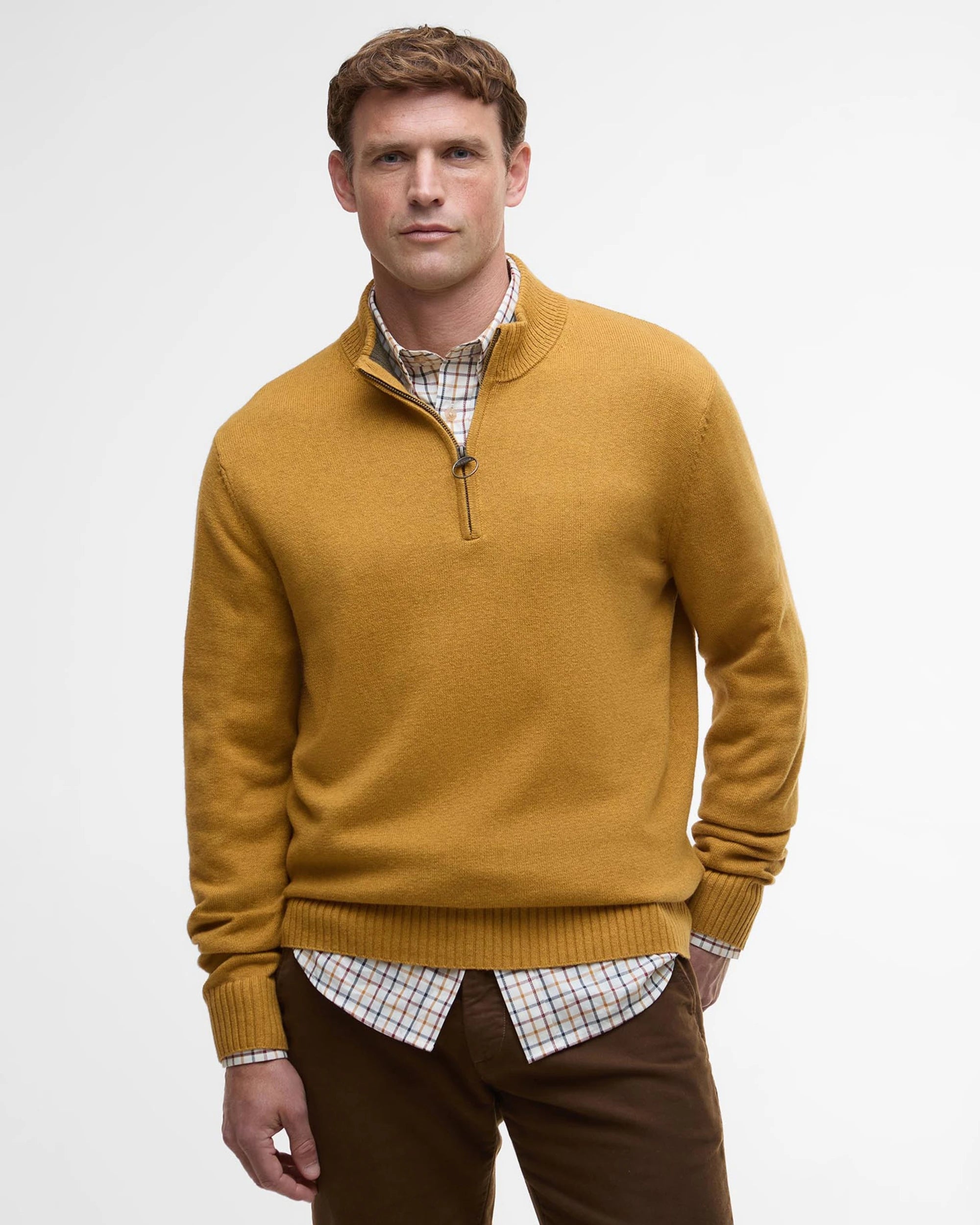Barbour Kelson Half Zip Knitted Jumper