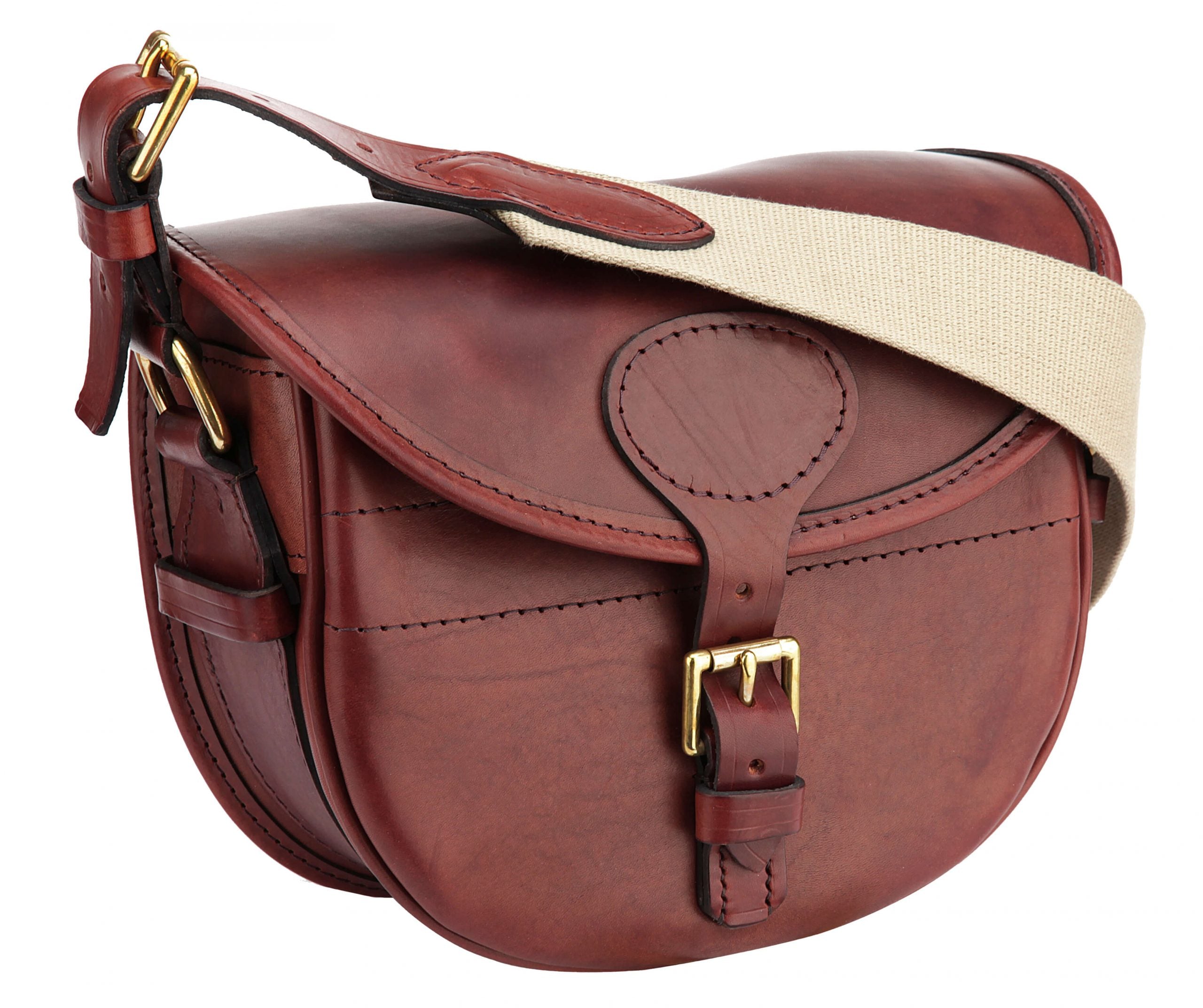E.J. Churchill Italian Leather Cartridge Bag 75