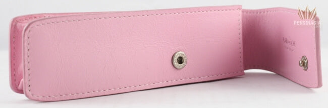 Caran D'Ache Leman Rose Double Pen Case