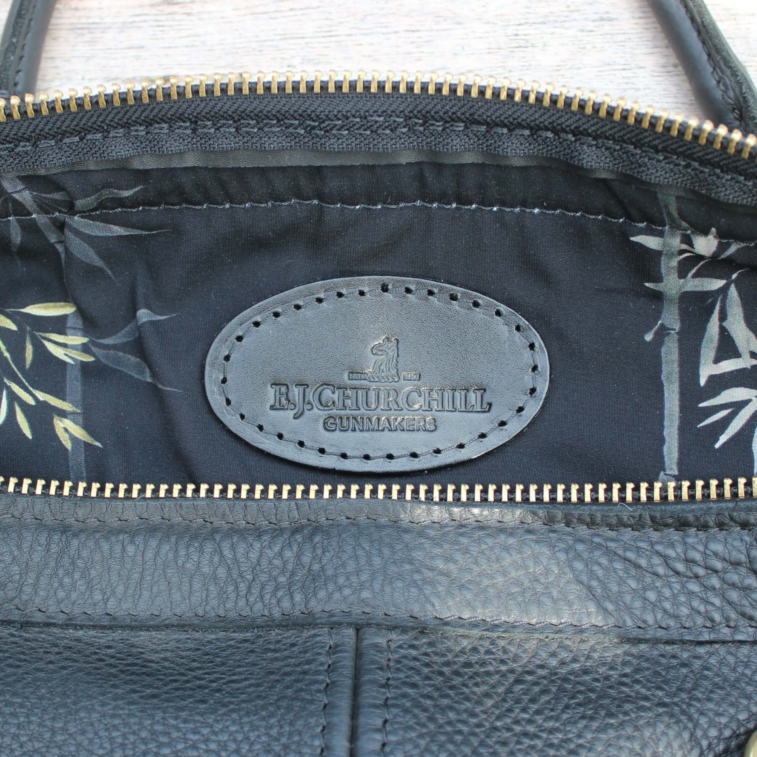 EJC Leather Holdall Bag