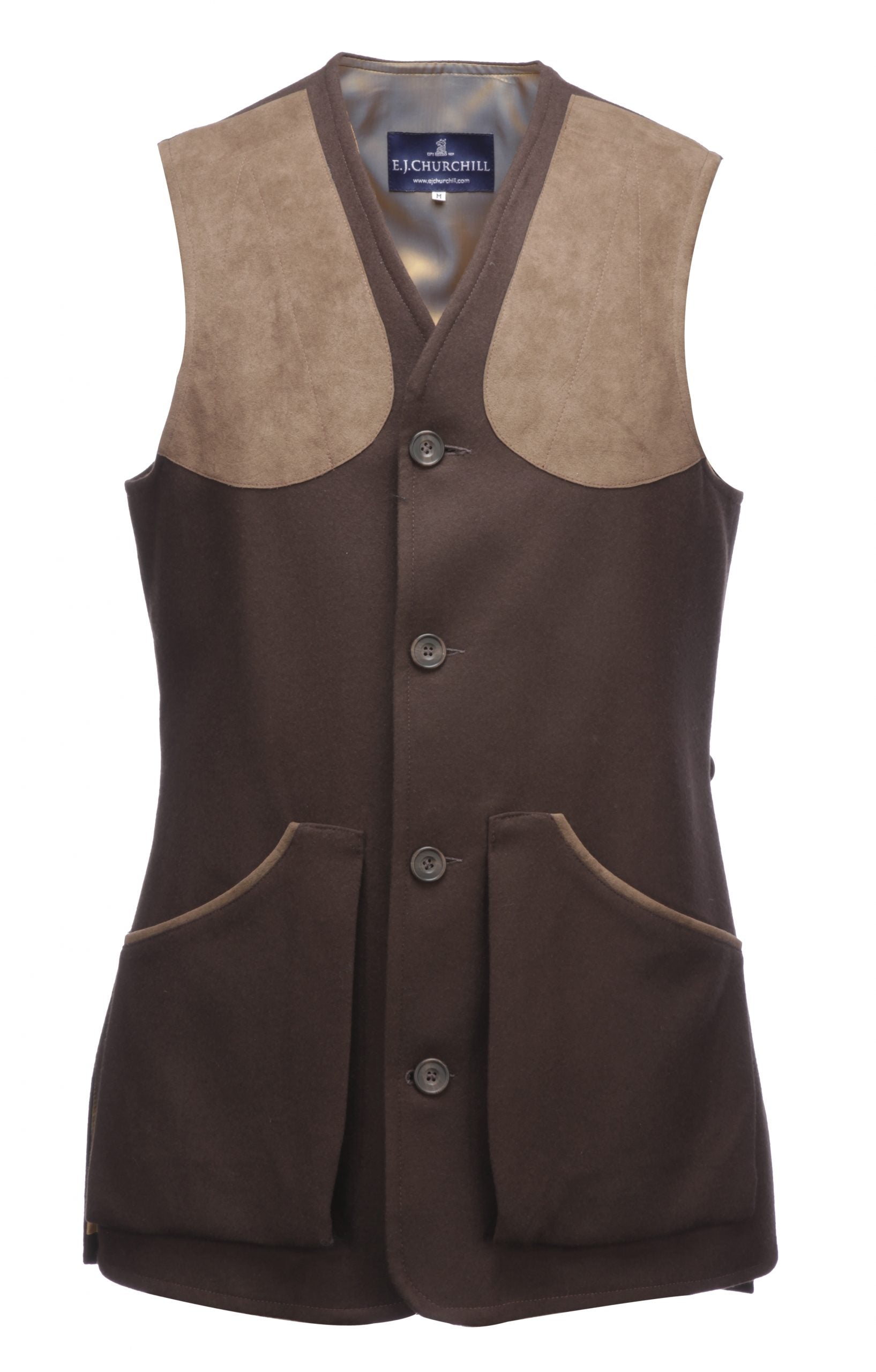 E.J. Churchill Shooting Vest Loden