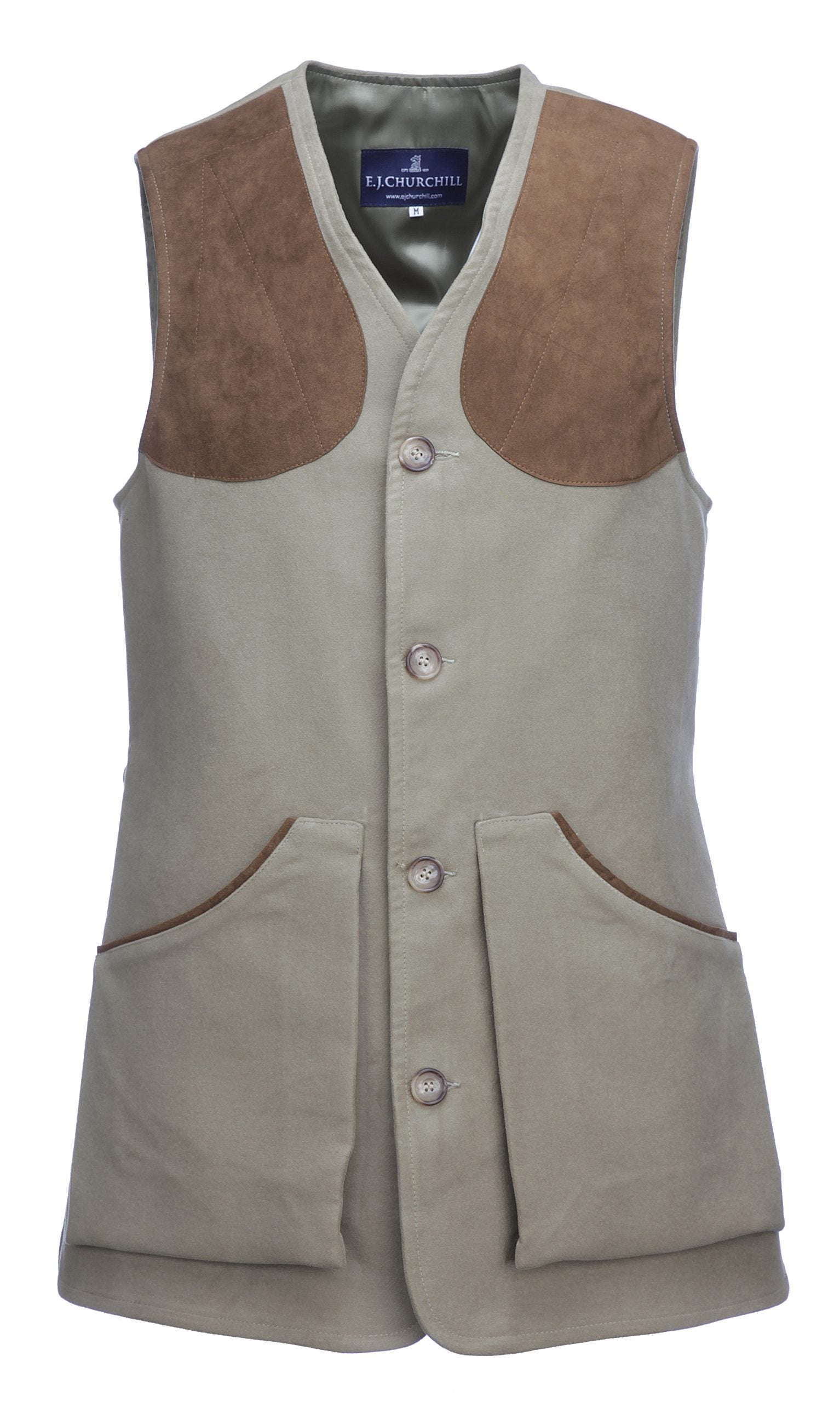E.J. Churchill Shooting Vest Moleskin