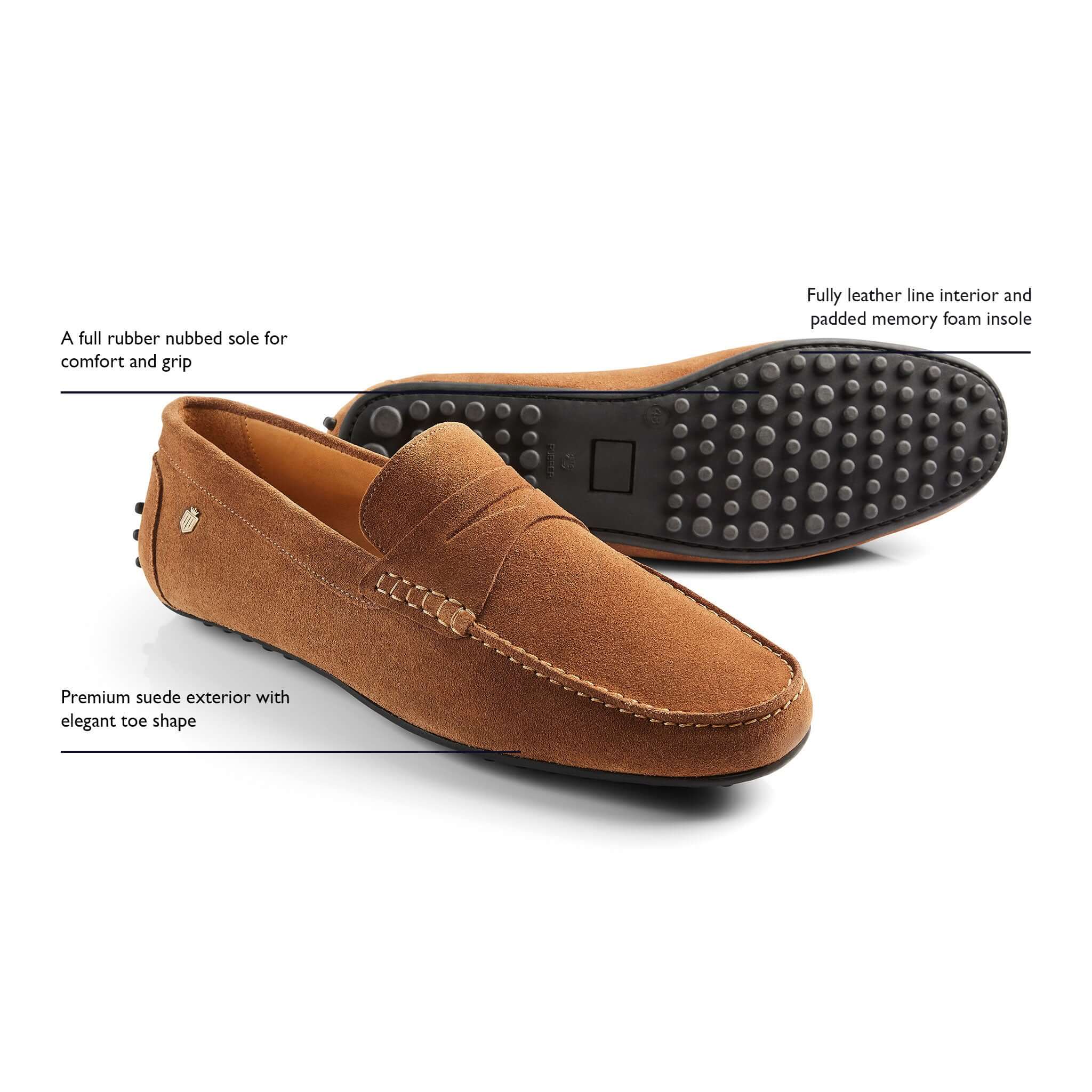 Fairfax & Favor Monte Carlo Suede Driver