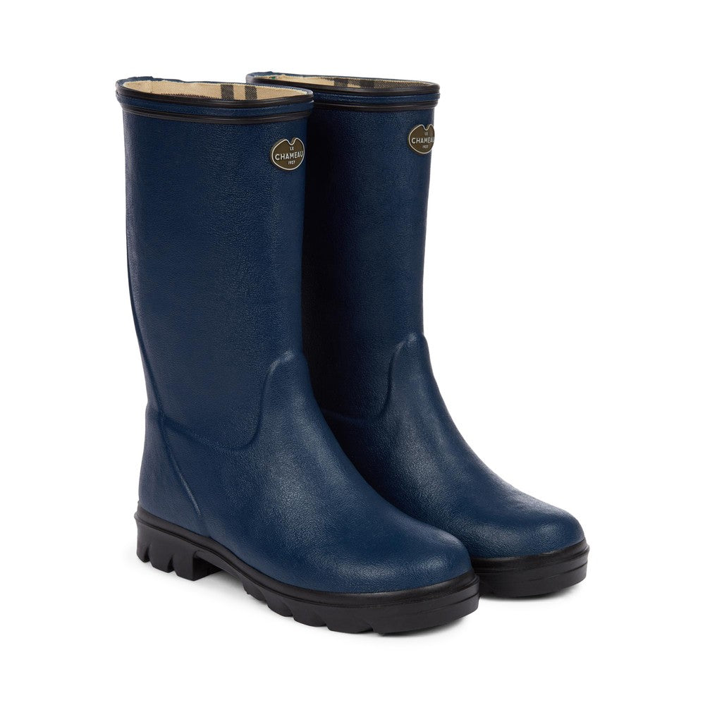 Le Chameau Kids Petite Aventure Jersey Lined Boots