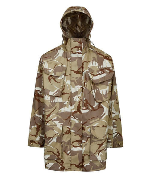 Troy Of London Unisex Jacket In Camo