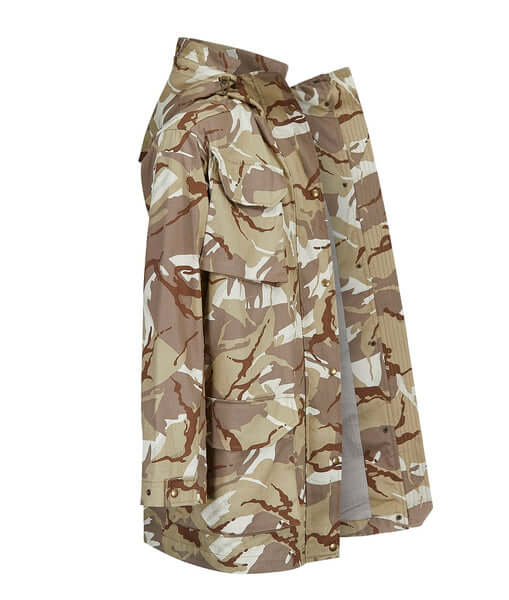 Troy Of London Unisex Jacket In Camo