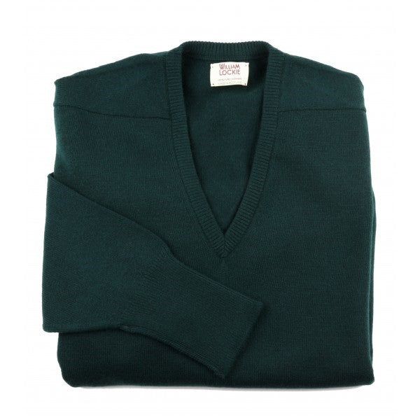 William Lockie Cashmere V Neck Sweater