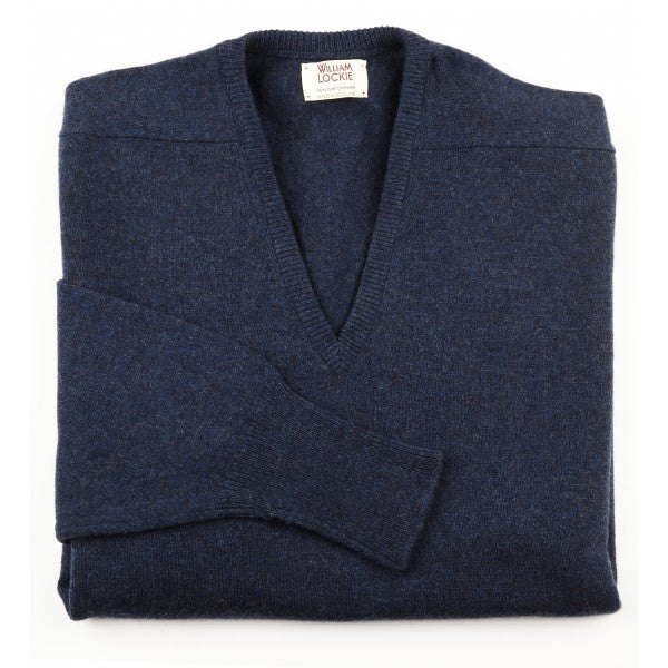 William Lockie Cashmere V Neck Sweater