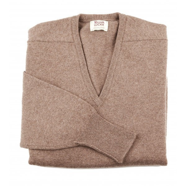 William Lockie Cashmere V Neck Sweater