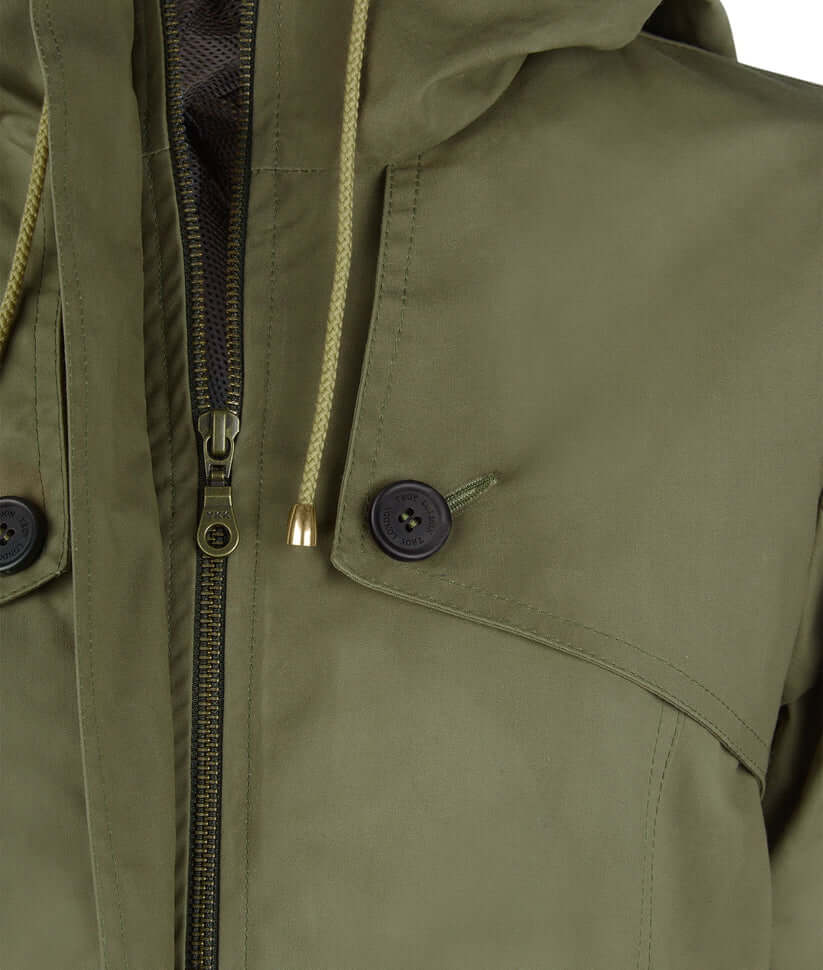 Troy Of London Wax Parka
